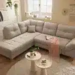 اريكة زاوية كومو - رمادي حجري 4