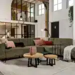 كنب زاوية سوفت -كنب زيتي 1