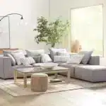 كوبورن صوفا زاويه - 5 قطع - رمادي 11