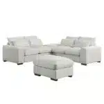 اطقم كنب روم - متعدد الترتيب - ابيض 1