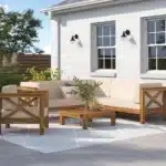 جلسات خارجية 4 قطع - كتان اوف وايت 1