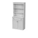 ركن قهوة ريفي 86 سم - خشب ابيض 1