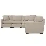 صوفا زاوية رادلي - 5 قطع بيج 4