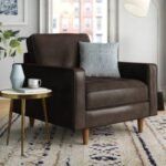 كراسي جلد شامنت - بني