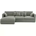 كنب استرخاء زاوية اكتبورت - رصاصي