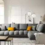 كنب زاوية يمين سترون رصاصي 1