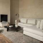 كنبة ركنية بوبي ليت - كنب ابيض 4