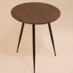 طاولة جانبية دائرية مارغنيز - بني 1