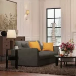 طقم كنب AALTO BOUTIQUE - صوفا ومقعد بوف رصاصي 4