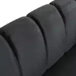 كنب صالة فخم 3 مقاعد - اسود 4