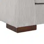 كنب كلاسيك فخم ألكانتارا - قطيفة رمادي 15