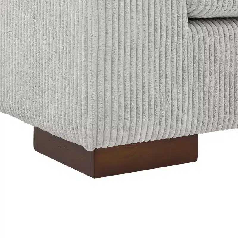 كنب كلاسيك فخم ألكانتارا - قطيفة رمادي 15