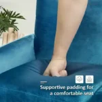 كنبه بمقعدين Hessville - ازرق 52