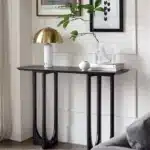 طاولة مدخل اسود ترابي - ستايل هوم 1