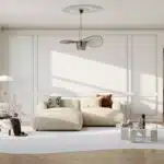 كنب زاوية صغير 266 سم - بيج 1