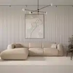 كنب زاوية كبير 280 سم - بيج 1