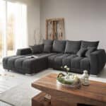 كنب زاوية للصاله اسود 1