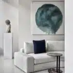 طاولات جانبية رخام رالفي - دائرية 1