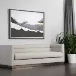 كنب مريح للصاله تالبوت - اوف وايت 221 سم 2