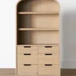 دولاب ركن القهوة برنهام - خشب البلوط 1