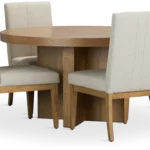 طاولة طعام دائرية تاهو - خشب 1