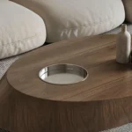 طاولة وسط خشب