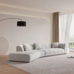 كنب زاوية يسار روبينز، راحة يومية، وتصميم يلفت الأنظار.