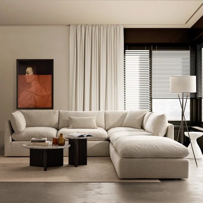 كنبة مودرن متعددة الوحدات بتصميم ذكي