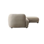 كنبة زاوية رينغو - 3 قطع بني، توازن مثالي، بين الجمال والراحة.