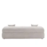 كنبة ثلاثية مورجن – بيج فاتح، لون دافئ، يضيف إشراقة وأناقة للمكان.