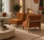 ⁦كرسي مفرد فاخر فرزات⁩ - الصورة ⁦3⁩